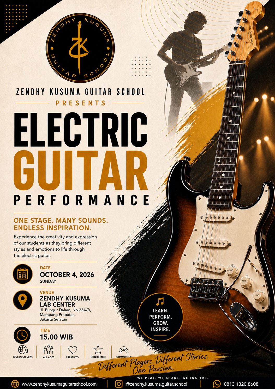 Electric Guitar Performance