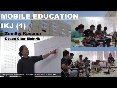 Video artwork for Teaching at the Jakarta Institute of the Arts